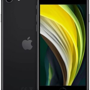 Apple iPhone SE 2nd Generation 64GB Unlocked Black (Renewed)